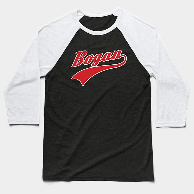 Bogan Baseball T-Shirt by AKdesign